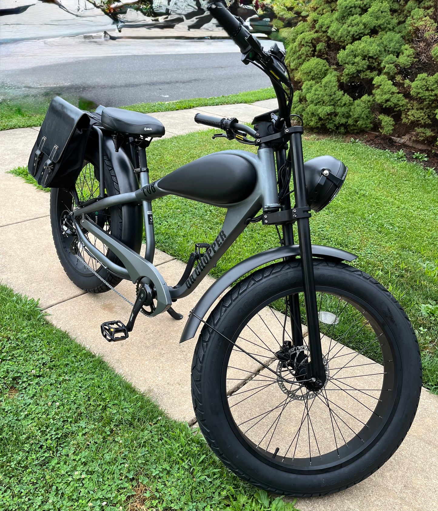 TOB DR CHOPPER Edition with Fenders, Rear Rack and Bags