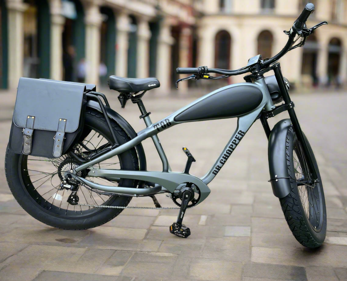 Dr. Chopper-TheOtherBike- BONUS!!! Free Rear Rack, Saddle Bags and Fenders