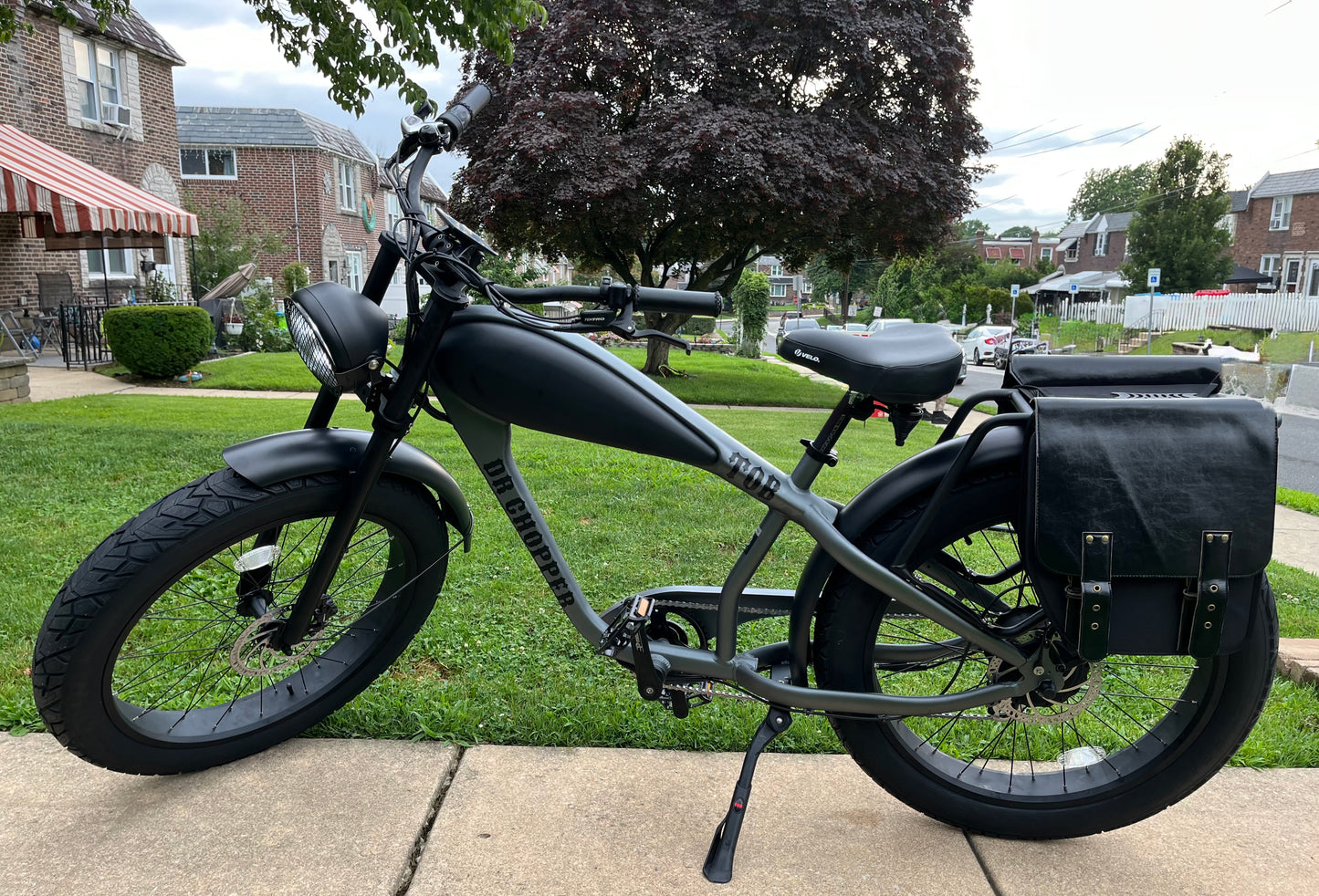 TOB DR CHOPPER Edition with Fenders, Rear Rack and Bags