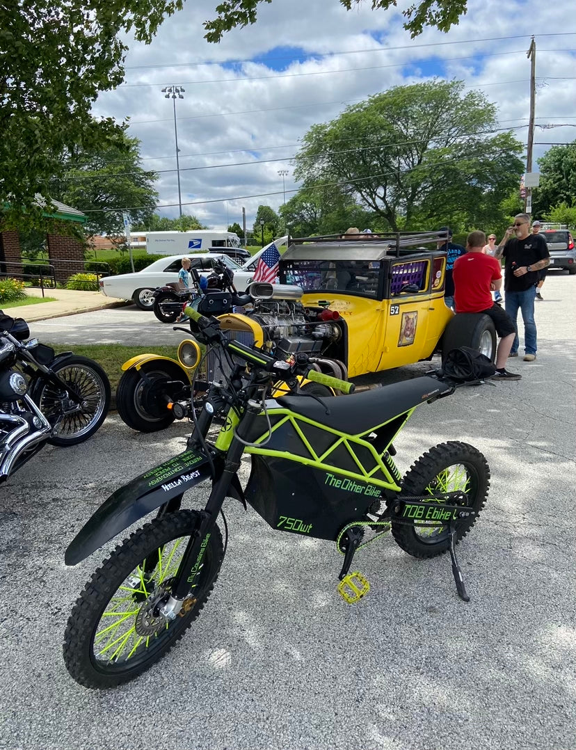 TheOtherBike TOB 14Kw electric bike. QS 138/70h V3 Motor with VOTOL EM 150 2sp controller